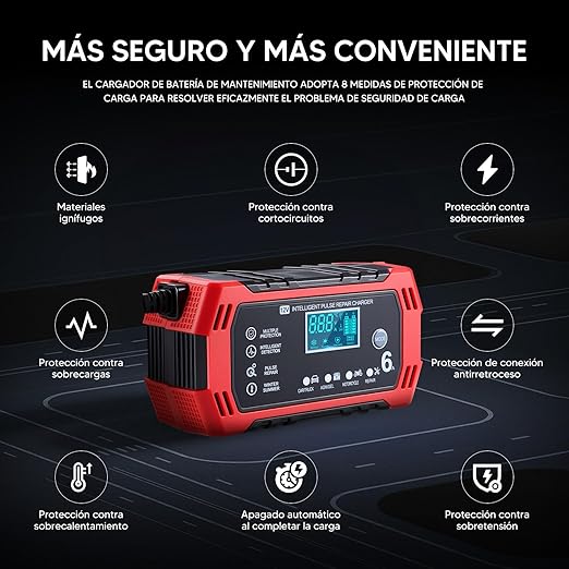 E-FAST - Cargador De Batería Inteligente
