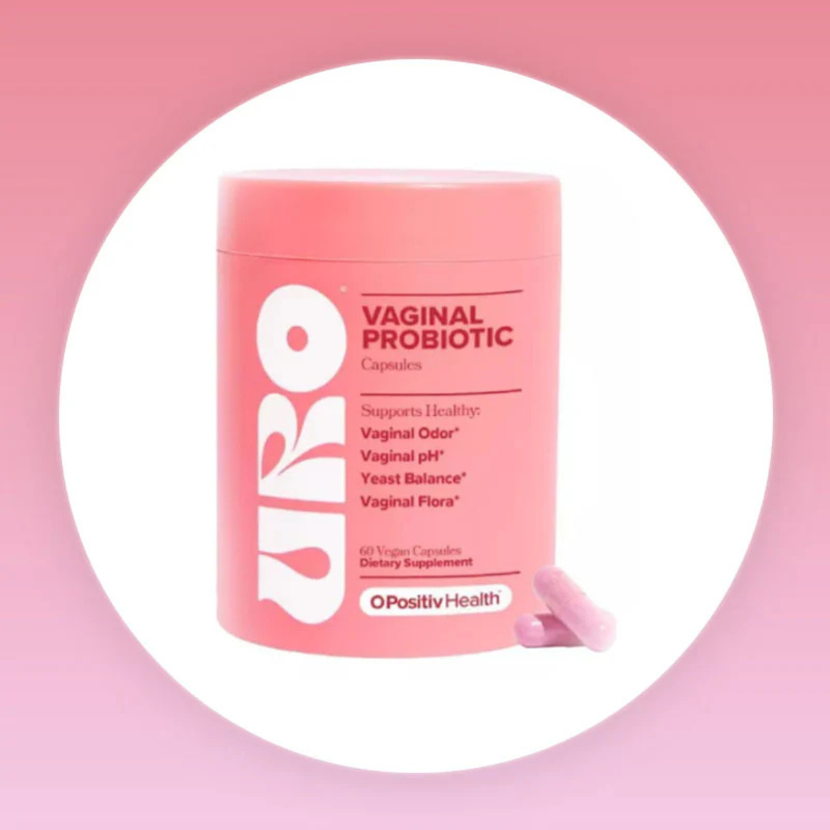 URO — Probióticos Vaginales 60 cápsulas | Apoyo para flora íntima y bienestar urinario