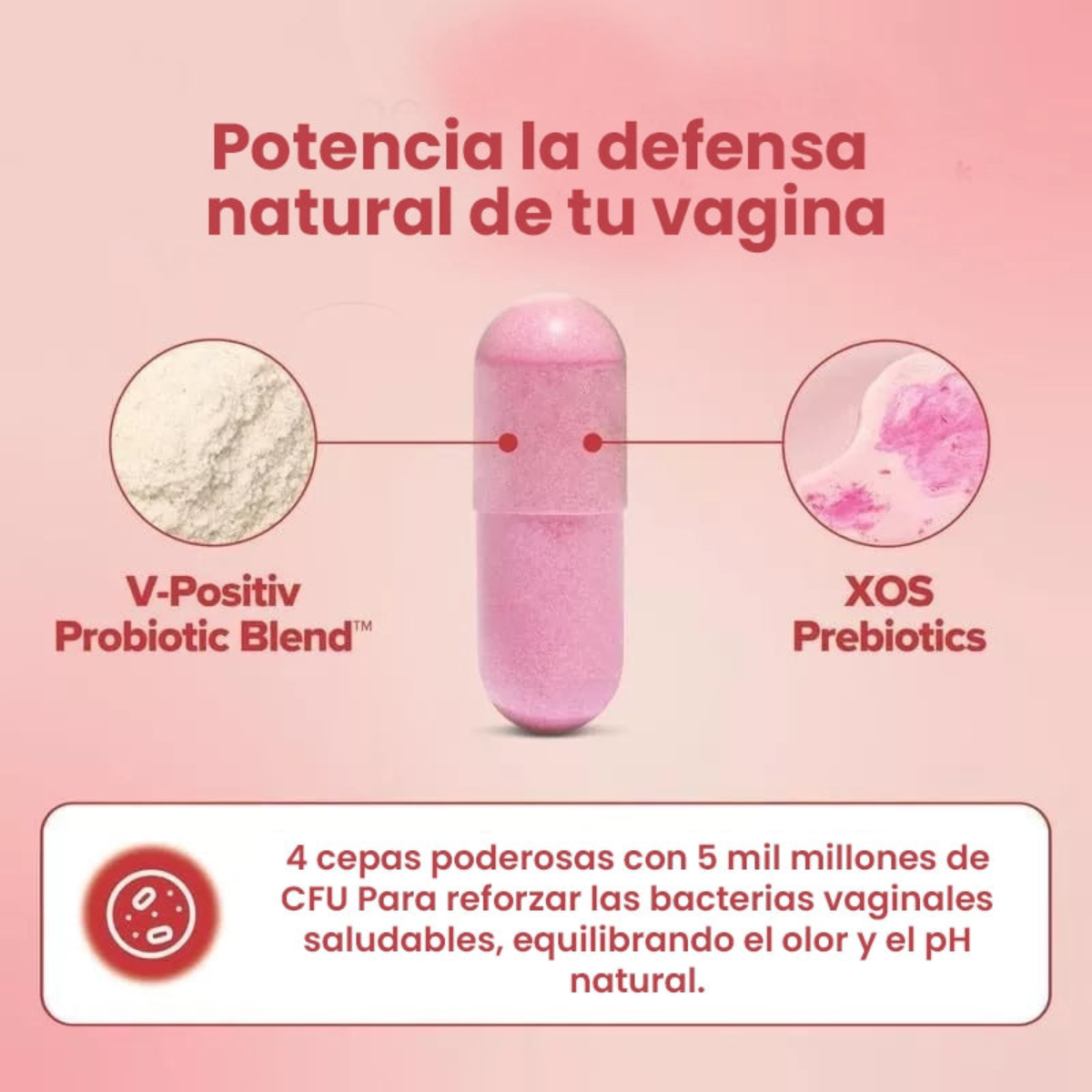 URO — Probióticos Vaginales 60 cápsulas | Apoyo para flora íntima y bienestar urinario
