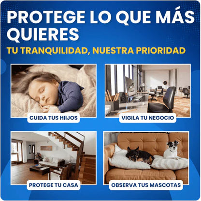 🔐 Mini Cámara de Seguridad HD –- Vigila Todo, Desde Cualquier Lugar