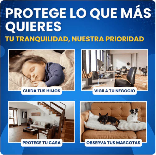 🔐 Mini Cámara de Seguridad HD –- Vigila Todo, Desde Cualquier Lugar